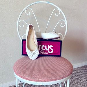 Sam Edelman White Ballerina Flats Size 8 1/2